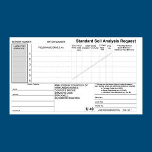 soil analysis request form