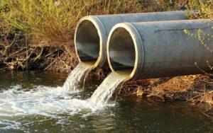 discharge of sewage into a river 52 PFAS analytes