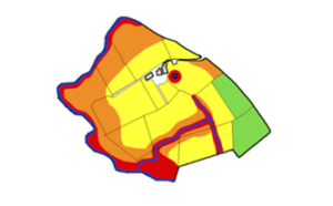 Livestock manures risk map